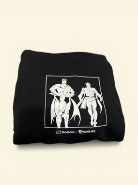 Jean Michael Basquiat x Uniqlo DC Batman Black Graphic Sweater
